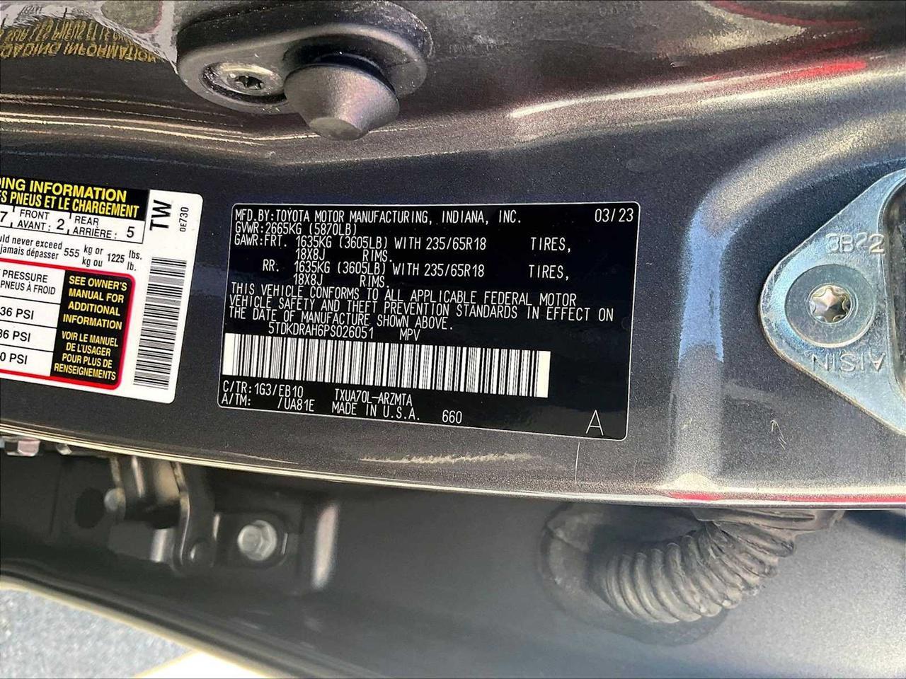2023 Toyota Highlander XLE Roseville CA