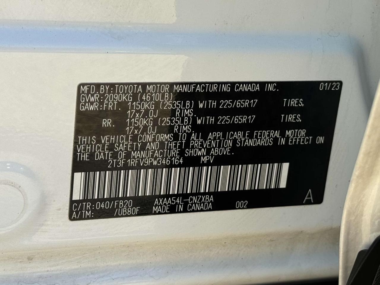 2023 Toyota RAV4 LE Fredericksburg VA