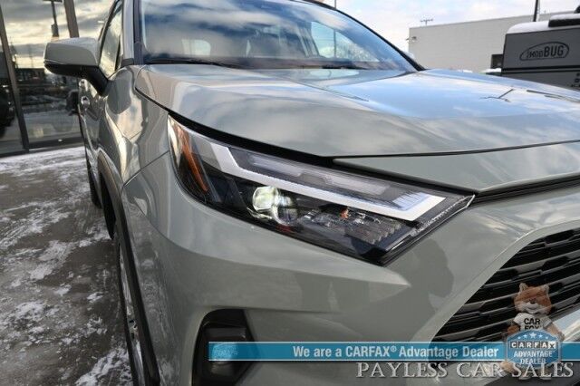 2023 Toyota RAV4 XLE Premium / AWD / Auto Start / Weather Pkg / Power & Heated Leather Seats / Heated Steering / Sunroof / Lane Depart & Blind Spot / Apple CarPlay & Android Auto / Back Up Cam / Keyless Entry & Start / 1-Owner Anchorage AK 2023 Toyota RAV4 XLE Premium / AWD / Auto Start / Weather Pkg / Power & Heated Leather Seats / Heated Steering / Sunroof / Lane Depart & Blind Spot / Apple CarPlay & Android Auto / Back Up Cam / Keyless Entry & Start / 1-Owner Anchorage AK