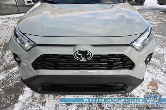 2023 Toyota RAV4 XLE Premium / AWD / Auto Start / Weather Pkg / Power & Heated Leather Seats / Heated Steering / Sunroof / Lane Depart & Blind Spot / Apple CarPlay & Android Auto / Back Up Cam / Keyless Entry & Start / 1-Owner Anchorage AK 2023 Toyota RAV4 XLE Premium / AWD / Auto Start / Weather Pkg / Power & Heated Leather Seats / Heated Steering / Sunroof / Lane Depart & Blind Spot / Apple CarPlay & Android Auto / Back Up Cam / Keyless Entry & Start / 1-Owner Anchorage AK