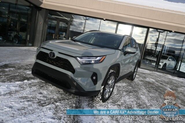 2023 Toyota RAV4 XLE Premium / AWD / Auto Start / Weather Pkg / Power & Heated Leather Seats / Heated Steering / Sunroof / Lane Depart & Blind Spot / Apple CarPlay & Android Auto / Back Up Cam / Keyless Entry & Start / 1-Owner Anchorage AK 2023 Toyota RAV4 XLE Premium / AWD / Auto Start / Weather Pkg / Power & Heated Leather Seats / Heated Steering / Sunroof / Lane Depart & Blind Spot / Apple CarPlay & Android Auto / Back Up Cam / Keyless Entry & Start / 1-Owner Anchorage AK
