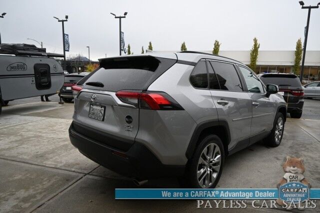 2023 Toyota RAV4 XLE Premium / AWD / Auto Start / Weather Pkg / Power & Heated Leather Seats / Heated Steering / Sunroof / Lane Depart & Blind Spot / Apple CarPlay & Android Auto / Back Up Cam / Keyless Entry & Start / 1-Owner Anchorage AK