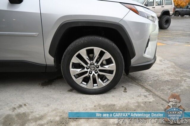 2023 Toyota RAV4 XLE Premium / AWD / Auto Start / Weather Pkg / Power & Heated Leather Seats / Heated Steering / Sunroof / Lane Depart & Blind Spot / Apple CarPlay & Android Auto / Back Up Cam / Keyless Entry & Start / 1-Owner Anchorage AK