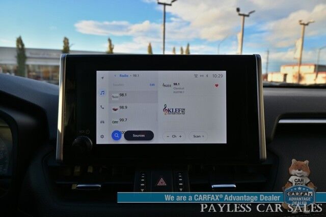 2023 Toyota RAV4 XLE Premium / AWD / Auto Start / Weather Pkg / Power & Heated Leather Seats / Heated Steering / Sunroof / Lane Depart & Blind Spot / Apple CarPlay & Android Auto / Back Up Cam / Keyless Entry & Start / 1-Owner Anchorage AK