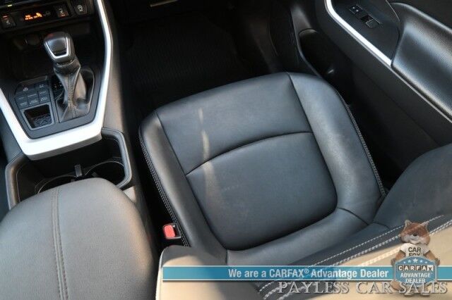 2023 Toyota RAV4 XLE Premium / AWD / Auto Start / Weather Pkg / Power & Heated Leather Seats / Heated Steering / Sunroof / Lane Depart & Blind Spot / Apple CarPlay & Android Auto / Back Up Cam / Keyless Entry & Start / 1-Owner Anchorage AK