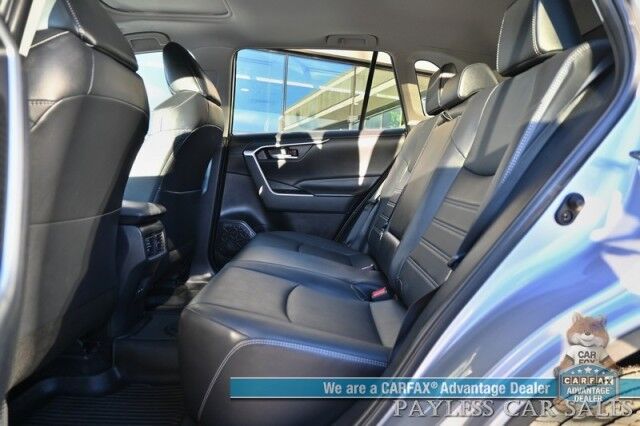 2023 Toyota RAV4 XLE Premium / AWD / Auto Start / Weather Pkg / Power & Heated Leather Seats / Heated Steering / Sunroof / Lane Depart & Blind Spot / Apple CarPlay & Android Auto / Back Up Cam / Keyless Entry & Start / 1-Owner Anchorage AK