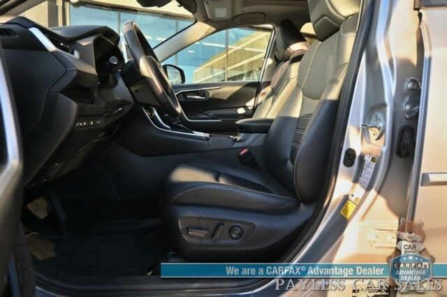 2023 Toyota RAV4 XLE Premium / AWD / Auto Start / Weather Pkg / Power & Heated Leather Seats / Heated Steering / Sunroof / Lane Depart & Blind Spot / Apple CarPlay & Android Auto / Back Up Cam / Keyless Entry & Start / 1-Owner Anchorage AK