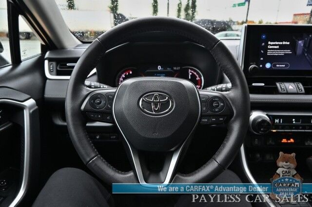 2023 Toyota RAV4 XLE Premium / AWD / Cold Weather Pkg / Power & Heated Leather Seats / Sunroof / Lane Watch & Forward Collision Alert / Blind Spot Alert / Apple CarPlay & Android Auto / Back Up Cam / 33 MPG / 1-Owner Anchorage AK