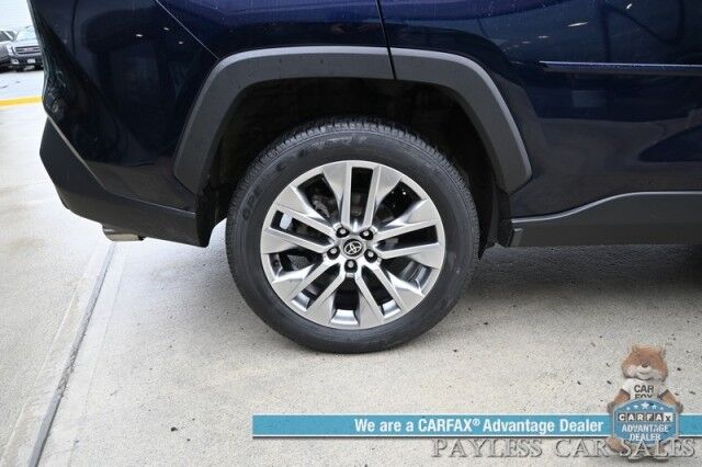 2023 Toyota RAV4 XLE Premium / AWD / Cold Weather Pkg / Power & Heated Leather Seats / Sunroof / Lane Watch & Forward Collision Alert / Blind Spot Alert / Apple CarPlay & Android Auto / Back Up Cam / 33 MPG / 1-Owner Wasilla AK