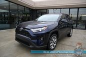 2023 Toyota RAV4 XLE Premium / AWD / Cold Weather Pkg / Power & Heated Leather Seats / Sunroof / Lane Watch & Forward Collision Alert / Blind Spot Alert / Apple CarPlay & Android Auto / Back Up Cam / 33 MPG / 1-Owner