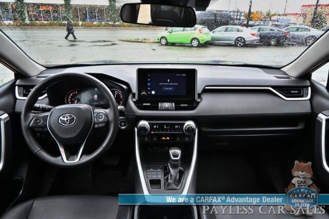2023 Toyota RAV4 XLE Premium / AWD / Cold Weather Pkg / Power & Heated Leather Seats / Sunroof / Lane Watch & Forward Collision Alert / Blind Spot Alert / Apple CarPlay & Android Auto / Back Up Cam / 33 MPG / 1-Owner Wasilla AK