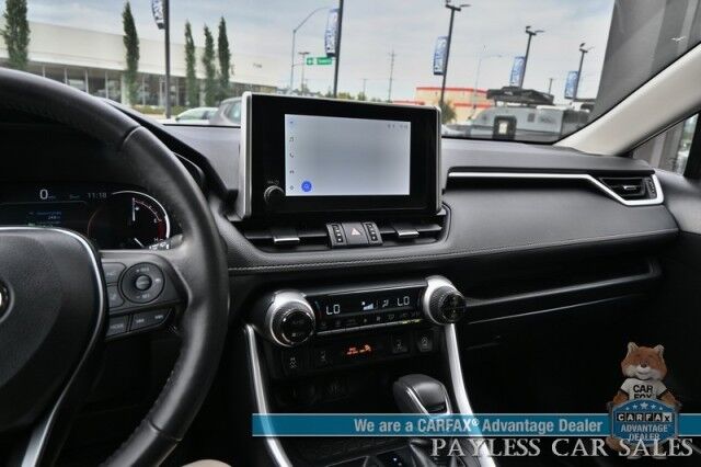 2023 Toyota RAV4 XLE Premium / AWD / Technology & Weather Pkg / Power & Heated Leather Seats / Heated Steering / Sunroof / Adaptive Cruise / Lane Watch & Blind Spot / Apple CarPlay & Android Auto / Back Up Cam / 1-Owner Anchorage AK
