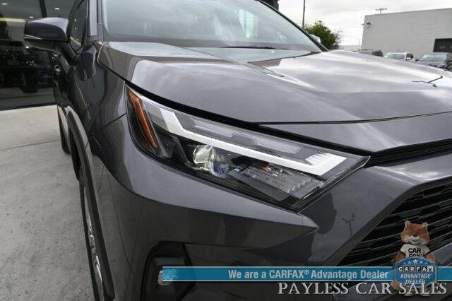 2023 Toyota RAV4 XLE Premium / AWD / Technology & Weather Pkg / Power & Heated Leather Seats / Heated Steering / Sunroof / Adaptive Cruise / Lane Watch & Blind Spot / Apple CarPlay & Android Auto / Back Up Cam / 1-Owner Anchorage AK