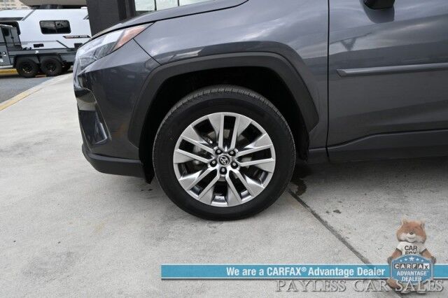 2023 Toyota RAV4 XLE Premium / AWD / Technology & Weather Pkg / Power & Heated Leather Seats / Heated Steering / Sunroof / Adaptive Cruise / Lane Watch & Blind Spot / Apple CarPlay & Android Auto / Back Up Cam / 1-Owner Anchorage AK