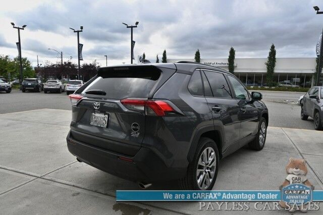 2023 Toyota RAV4 XLE Premium / AWD / Technology & Weather Pkg / Power & Heated Leather Seats / Heated Steering / Sunroof / Adaptive Cruise / Lane Watch & Blind Spot / Apple CarPlay & Android Auto / Back Up Cam / 1-Owner Anchorage AK