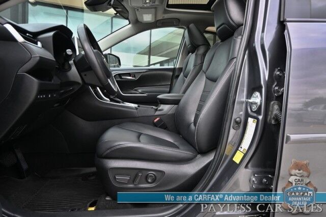 2023 Toyota RAV4 XLE Premium / AWD / Technology & Weather Pkg / Power & Heated Leather Seats / Heated Steering / Sunroof / Adaptive Cruise / Lane Watch & Blind Spot / Apple CarPlay & Android Auto / Back Up Cam / 1-Owner Anchorage AK