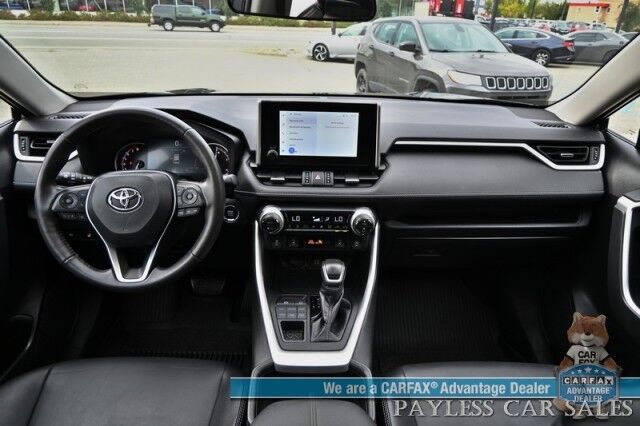 2023 Toyota RAV4 XLE Premium / AWD / Technology & Weather Pkg / Power & Heated Leather Seats / Heated Steering / Sunroof / Adaptive Cruise / Lane Watch & Blind Spot / Apple CarPlay & Android Auto / Back Up Cam / 1-Owner Anchorage AK