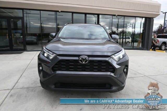 2023 Toyota RAV4 XLE Premium / AWD / Technology & Weather Pkg / Power & Heated Leather Seats / Heated Steering / Sunroof / Adaptive Cruise / Lane Watch & Blind Spot / Apple CarPlay & Android Auto / Back Up Cam / 1-Owner Anchorage AK