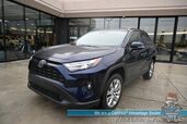 2023 Toyota RAV4 XLE Premium / AWD / Weather Pkg / Auto Start / Power & Heated Leather Seats / Heated Steering / Sunroof / Lane Depart & Blind Spot / Apple CarPlay & Android Auto / Back Up Camera / Keyless Entry & Start / 1-Owner