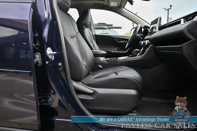 2023 Toyota RAV4 XLE Premium / AWD / Weather Pkg / Auto Start / Power & Heated Leather Seats / Heated Steering Wheel / Sunroof / Lane Departure & Blind Spot Alert / Apple CarPlay & Android Auto / Back Up Camera / 1-Owner Anchorage AK