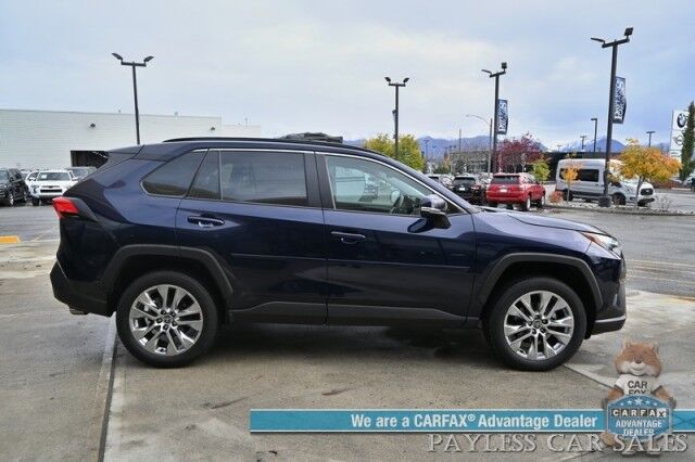 2023 Toyota RAV4 XLE Premium / AWD / Weather Pkg / Auto Start / Power & Heated Leather Seats / Heated Steering Wheel / Sunroof / Lane Departure & Blind Spot Alert / Apple CarPlay & Android Auto / Back Up Camera / 1-Owner Anchorage AK