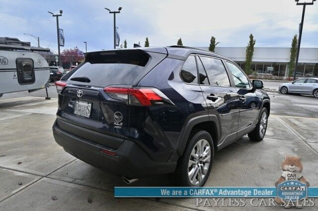 2023 Toyota RAV4 XLE Premium / AWD / Weather Pkg / Auto Start / Power & Heated Leather Seats / Heated Steering Wheel / Sunroof / Lane Departure & Blind Spot Alert / Apple CarPlay & Android Auto / Back Up Camera / 1-Owner Anchorage AK