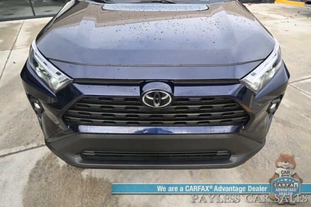 2023 Toyota RAV4 XLE Premium / AWD / Weather Pkg / Auto Start / Power & Heated Leather Seats / Heated Steering Wheel / Sunroof / Lane Departure & Blind Spot Alert / Apple CarPlay & Android Auto / Back Up Camera / 1-Owner Anchorage AK