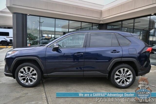 2023 Toyota RAV4 XLE Premium / AWD / Weather Pkg / Auto Start / Power & Heated Leather Seats / Heated Steering Wheel / Sunroof / Lane Departure & Blind Spot Alert / Apple CarPlay & Android Auto / Back Up Camera / 1-Owner Anchorage AK