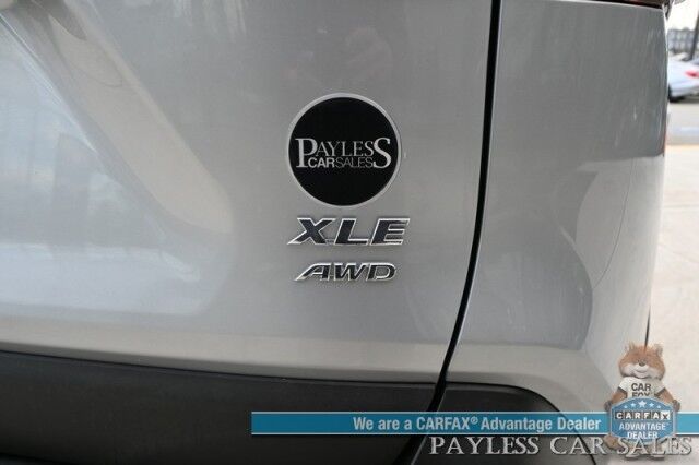 2023 Toyota RAV4 XLE Premium / AWD / Weather Pkg / Power & Heated Leather Seats / Heated Steering Wheel / Sunroof / Blind Spot & Lane Alert / Apple CarPlay & Android Auto / Back Up Camera / Power Liftgate / Keyless Entry & Start / 1-Owner Anchorage AK