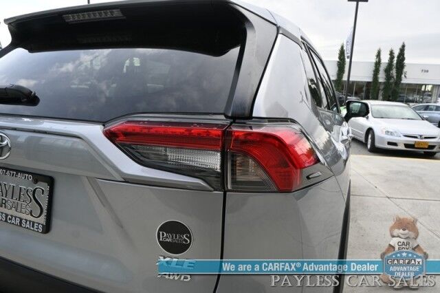 2023 Toyota RAV4 XLE Premium / AWD / Weather Pkg / Power & Heated Leather Seats / Heated Steering Wheel / Sunroof / Blind Spot & Lane Alert / Apple CarPlay & Android Auto / Back Up Camera / Power Liftgate / Keyless Entry & Start / 1-Owner Anchorage AK