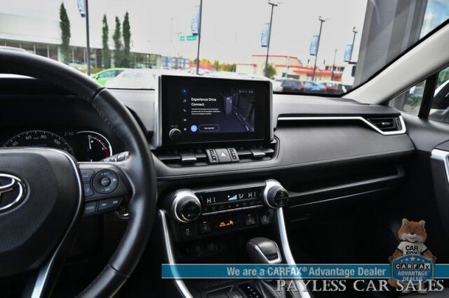 2023 Toyota RAV4 XLE Premium / AWD / Weather Pkg / Power & Heated Leather Seats / Heated Steering Wheel / Sunroof / Blind Spot & Lane Alert / Apple CarPlay & Android Auto / Back Up Camera / Power Liftgate / Keyless Entry & Start / 1-Owner Anchorage AK