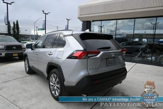 2023 Toyota RAV4 XLE Premium / AWD / Weather Pkg / Power & Heated Leather Seats / Heated Steering Wheel / Sunroof / Blind Spot & Lane Alert / Apple CarPlay & Android Auto / Back Up Camera / Power Liftgate / Keyless Entry & Start / 1-Owner Anchorage AK
