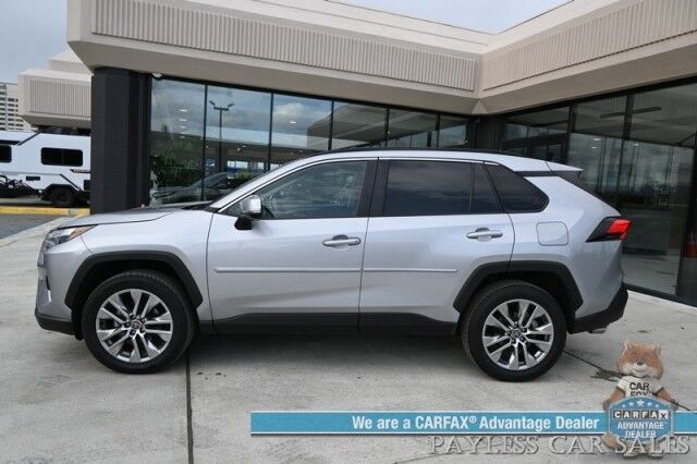 2023 Toyota RAV4 XLE Premium / AWD / Weather Pkg / Power & Heated Leather Seats / Heated Steering Wheel / Sunroof / Blind Spot & Lane Alert / Apple CarPlay & Android Auto / Back Up Camera / Power Liftgate / Keyless Entry & Start / 1-Owner Anchorage AK