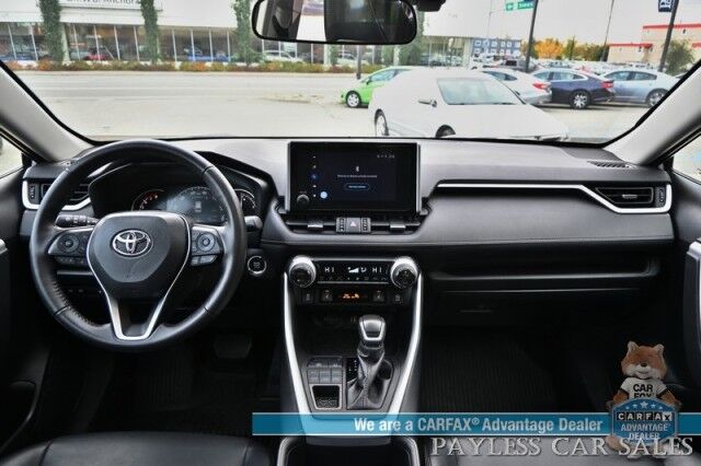 2023 Toyota RAV4 XLE Premium / AWD / Weather Pkg / Power & Heated Leather Seats / Heated Steering Wheel / Sunroof / Blind Spot & Lane Alert / Apple CarPlay & Android Auto / Back Up Camera / Power Liftgate / Keyless Entry & Start / 1-Owner Anchorage AK