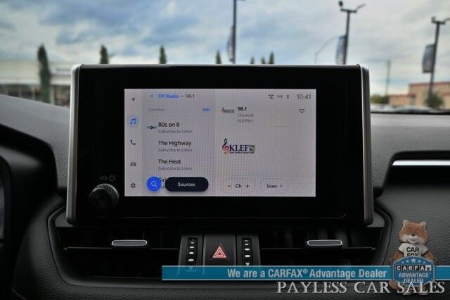 2023 Toyota RAV4 XLE Premium / AWD / Weather Pkg / Power & Heated Leather Seats / Heated Steering Wheel / Sunroof / Blind Spot & Lane Alert / Apple CarPlay & Android Auto / Back Up Camera / Power Liftgate / Keyless Entry & Start / 1-Owner Anchorage AK