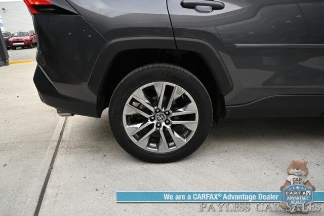 2023 Toyota RAV4 XLE Premium / AWD / Weather Pkg / Power & Heated Leather Seats / Heated Steering Wheel / Sunroof / Blind Spot & Lane Alert / Apple CarPlay & Android Auto / Back Up Camera / Power Liftgate / Keyless Entry & Start / 1-Owner Anchorage AK