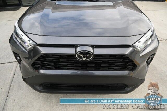 2023 Toyota RAV4 XLE Premium / AWD / Weather Pkg / Power & Heated Leather Seats / Heated Steering Wheel / Sunroof / Blind Spot & Lane Alert / Apple CarPlay & Android Auto / Back Up Camera / Power Liftgate / Keyless Entry & Start / 1-Owner Anchorage AK