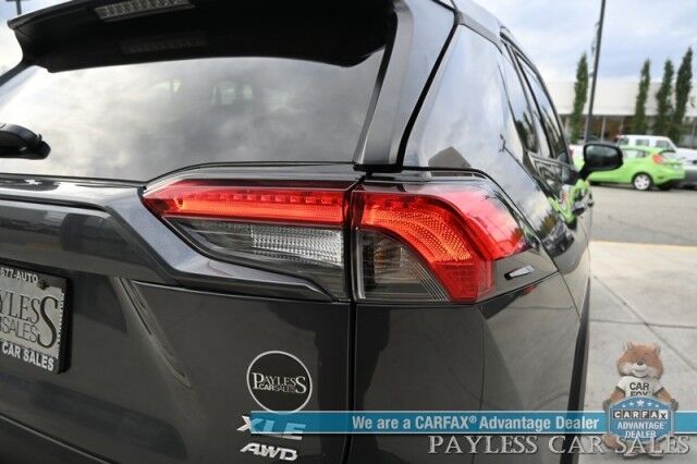 2023 Toyota RAV4 XLE Premium / AWD / Weather Pkg / Power & Heated Leather Seats / Heated Steering Wheel / Sunroof / Blind Spot & Lane Alert / Apple CarPlay & Android Auto / Back Up Camera / Power Liftgate / Keyless Entry & Start / 1-Owner Anchorage AK