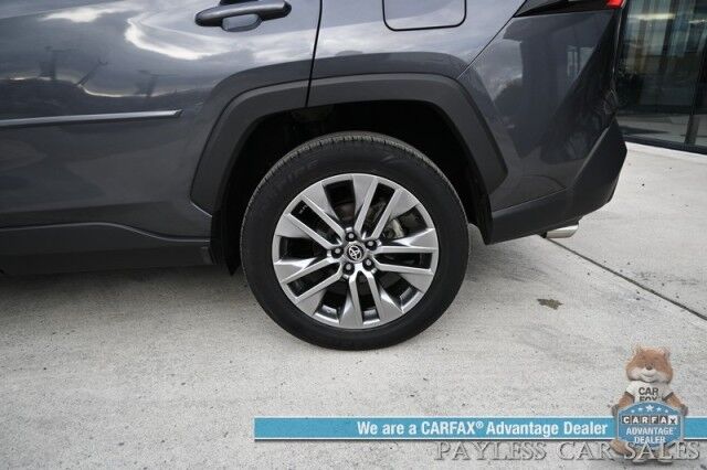 2023 Toyota RAV4 XLE Premium / AWD / Weather Pkg / Power & Heated Leather Seats / Heated Steering Wheel / Sunroof / Blind Spot & Lane Alert / Apple CarPlay & Android Auto / Back Up Camera / Power Liftgate / Keyless Entry & Start / 1-Owner Anchorage AK