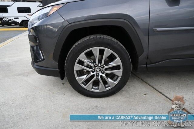 2023 Toyota RAV4 XLE Premium / AWD / Weather Pkg / Power & Heated Leather Seats / Heated Steering Wheel / Sunroof / Blind Spot & Lane Alert / Apple CarPlay & Android Auto / Back Up Camera / Power Liftgate / Keyless Entry & Start / 1-Owner Anchorage AK