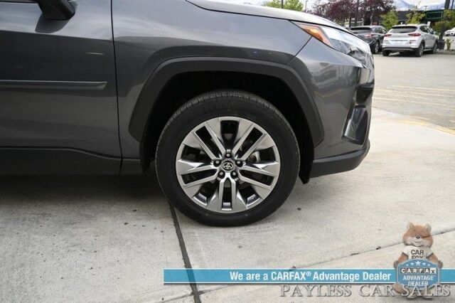 2023 Toyota RAV4 XLE Premium / AWD / Weather Pkg / Power & Heated Leather Seats / Heated Steering Wheel / Sunroof / Blind Spot & Lane Alert / Apple CarPlay & Android Auto / Back Up Camera / Power Liftgate / Keyless Entry & Start / 1-Owner Anchorage AK