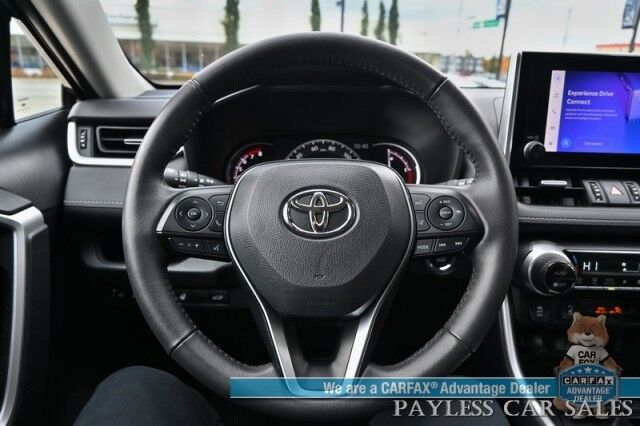 2023 Toyota RAV4 XLE Premium / AWD / Weather Pkg / Power & Heated Leather Seats / Heated Steering Wheel / Sunroof / Blind Spot & Lane Alert / Apple CarPlay & Android Auto / Back Up Camera / Power Liftgate / Keyless Entry & Start / 1-Owner Anchorage AK