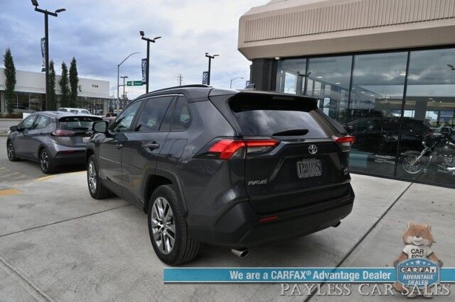 2023 Toyota RAV4 XLE Premium / AWD / Weather Pkg / Power & Heated Leather Seats / Heated Steering Wheel / Sunroof / Blind Spot & Lane Alert / Apple CarPlay & Android Auto / Back Up Camera / Power Liftgate / Keyless Entry & Start / 1-Owner Anchorage AK