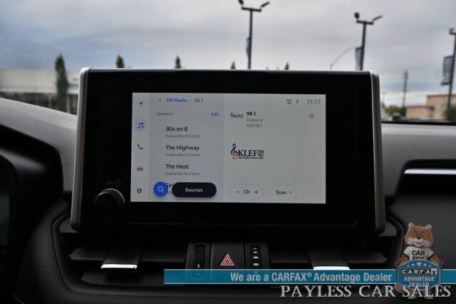 2023 Toyota RAV4 XLE Premium / AWD / Weather Pkg / Power & Heated Leather Seats / Heated Steering Wheel / Sunroof / Blind Spot & Lane Alert / Apple CarPlay & Android Auto / Back Up Camera / Power Liftgate / Keyless Entry & Start / 1-Owner Anchorage AK