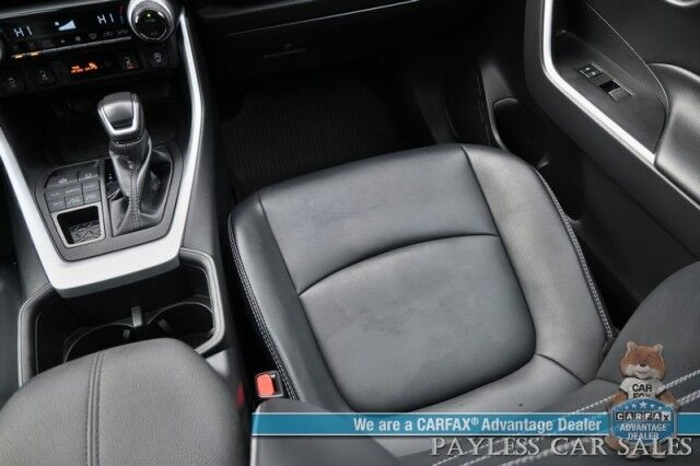 2023 Toyota RAV4 XLE Premium / AWD / Weather Pkg / Power & Heated Leather Seats / Heated Steering Wheel / Sunroof / Blind Spot & Lane Alert / Apple CarPlay & Android Auto / Back Up Camera / Power Liftgate / Keyless Entry & Start / 1-Owner Anchorage AK