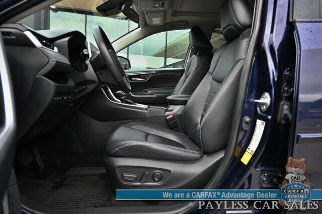 2023 Toyota RAV4 XLE Premium / AWD / Weather Pkg / Power & Heated Leather Seats / Heated Steering Wheel / Sunroof / Blind Spot & Lane Alert / Apple CarPlay & Android Auto / Back Up Camera / Power Liftgate / Keyless Entry & Start / 1-Owner Anchorage AK