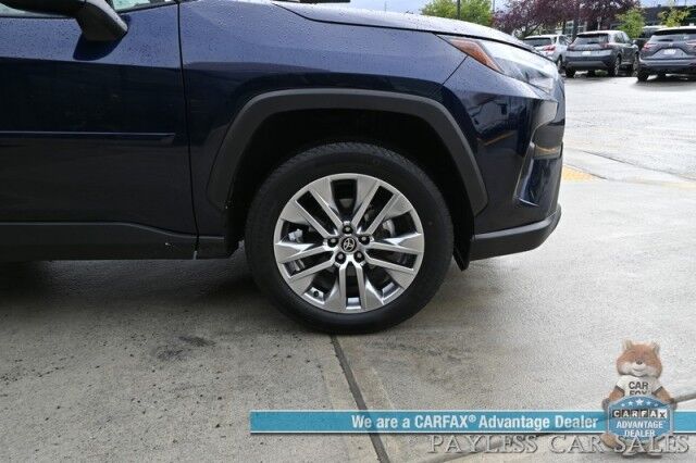 2023 Toyota RAV4 XLE Premium / AWD / Weather Pkg / Power & Heated Leather Seats / Heated Steering Wheel / Sunroof / Blind Spot & Lane Alert / Apple CarPlay & Android Auto / Back Up Camera / Power Liftgate / Keyless Entry & Start / 1-Owner Anchorage AK