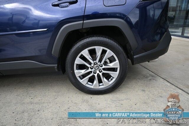 2023 Toyota RAV4 XLE Premium / AWD / Weather Pkg / Power & Heated Leather Seats / Heated Steering Wheel / Sunroof / Blind Spot & Lane Alert / Apple CarPlay & Android Auto / Back Up Camera / Power Liftgate / Keyless Entry & Start / 1-Owner Anchorage AK