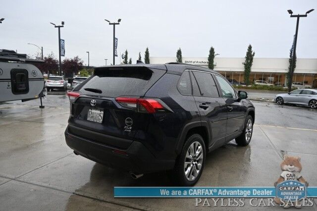 2023 Toyota RAV4 XLE Premium / AWD / Weather Pkg / Power & Heated Leather Seats / Heated Steering Wheel / Sunroof / Blind Spot & Lane Alert / Apple CarPlay & Android Auto / Back Up Camera / Power Liftgate / Keyless Entry & Start / 1-Owner Anchorage AK