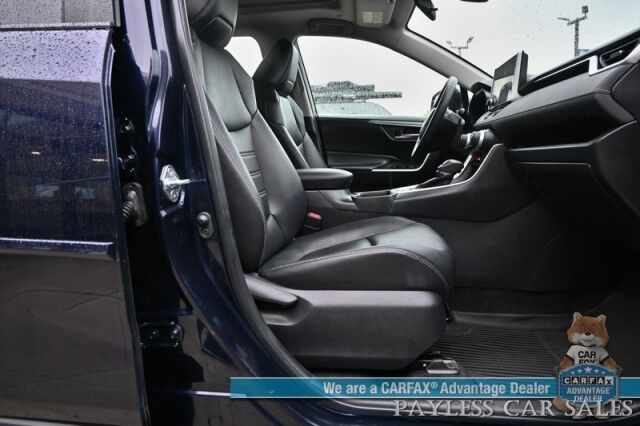 2023 Toyota RAV4 XLE Premium / AWD / Weather Pkg / Power & Heated Leather Seats / Heated Steering Wheel / Sunroof / Blind Spot & Lane Alert / Apple CarPlay & Android Auto / Back Up Camera / Power Liftgate / Keyless Entry & Start / 1-Owner Anchorage AK